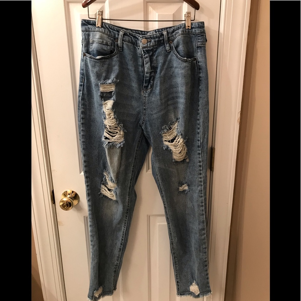 High waisted mom jeans. Size 12.